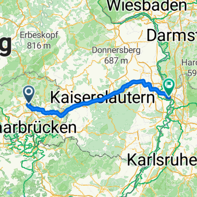 Von Eppelborn bis Mannheim