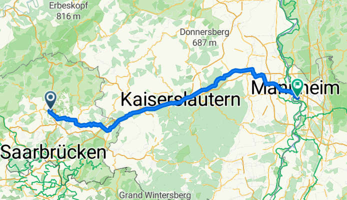 Von Eppelborn bis Mannheim