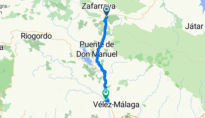 Zafarraya - Vélez-Málaga