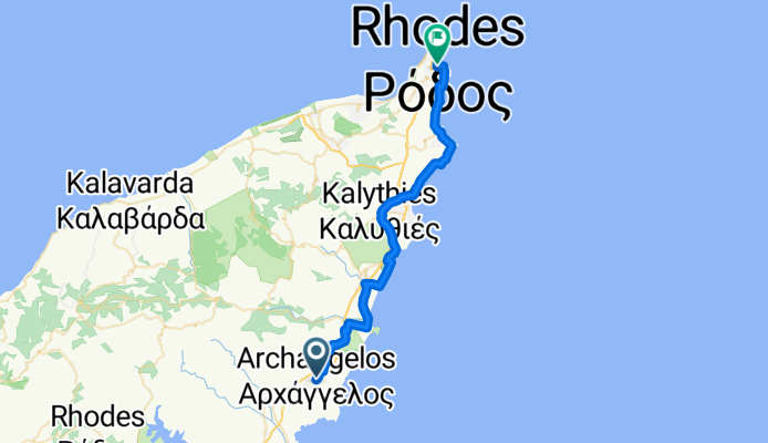 Archangelos nach Pythagora, Rhodos