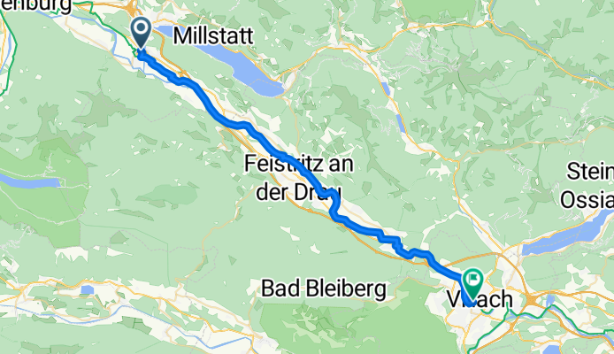 From Spittal an der Drau to Villach