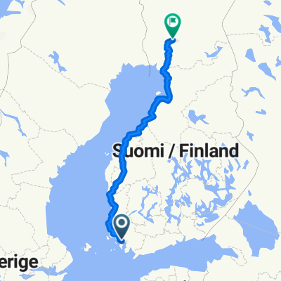From Turku to Rovaniemi