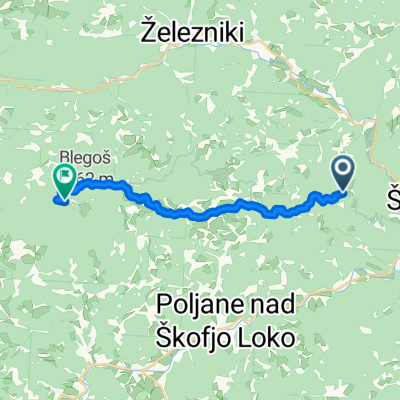 From Škofja Loka to Gorenja vas