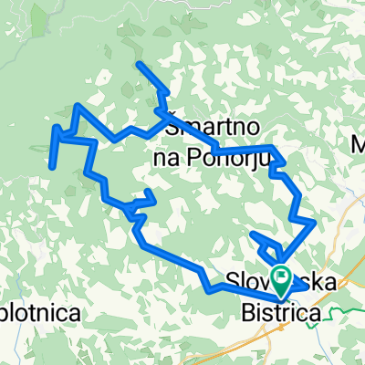 2025 Slovenska Bistrica - Kovača vas - Ritoznoj - Šmartno na Pohorju - Bojtina - Trije Kralji - Urh - Veliko Tinje - Slovenska Bistrica