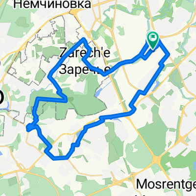 Очаковское шоссе, Москва до Очаковское шоссе, Москва