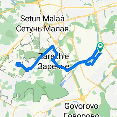 Очаковское шоссе, Москва до Очаковское шоссе, Москва