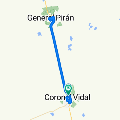 General Alvear, Coronel Vidal a General Alvear, Coronel Vidal