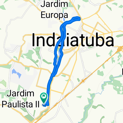Rua João Narezzi, Indaiatuba a Rua João Narezzi, Indaiatuba