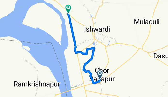 Округ Раджшахи до Округ Раджшахи