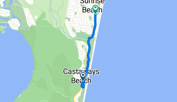 From Castaways Beach to Sunrise Beach