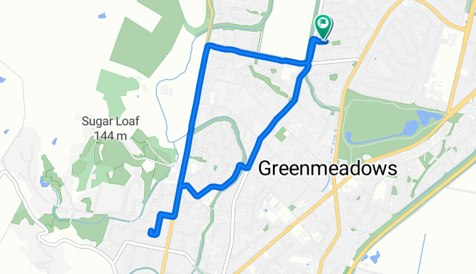 Glamorgan Avenue to Glamorgan Avenue