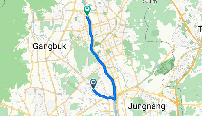 장위동, 서울특별시에서 방학동, 서울특별시까지