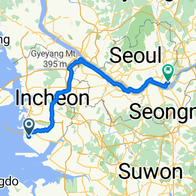 Route to Pullman Ambassador Seoul Eastpole