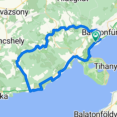 From Balatonfured to Dörgicse