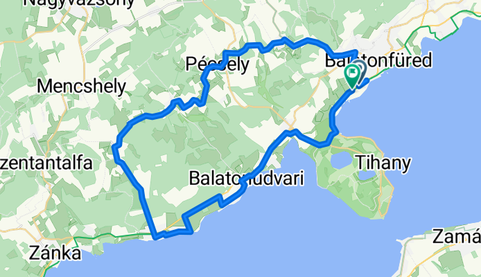 From Balatonfured to Dörgicse