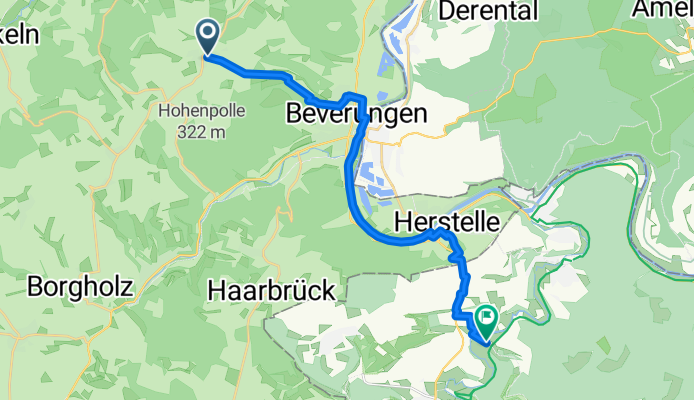 Höxterstraße nach Wülmersen