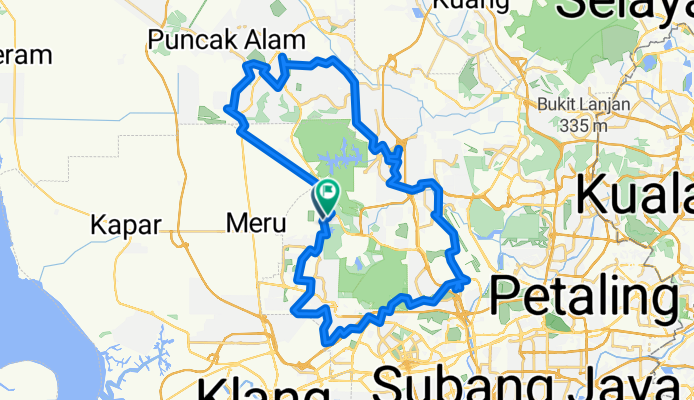 Persiaran Pulau Lumut, Shah Alam to Jalan Pulau Lumut U10/73A, Shah Alam