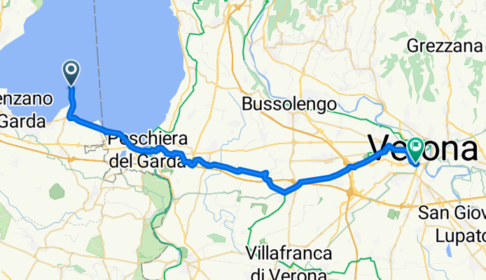 Viale Guglielmo Marconi nach Piazzale XXV Aprile