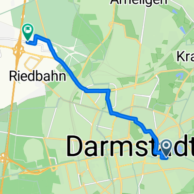 Gervinusstraße nach Rudolf-Diesel-Straße