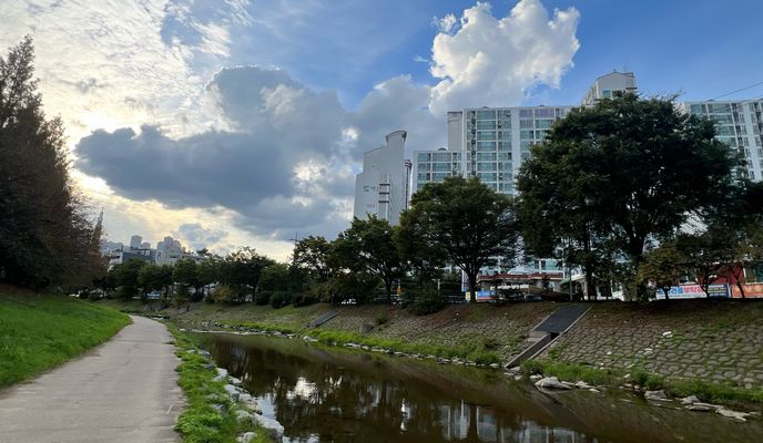 Foto 1 del percorso Bikemap "창우동, 하남시에서 덕풍동, 하남시까지"