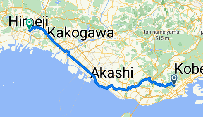 Kobe -> Himeji