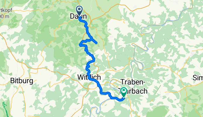 Kollegentour 2025 Tag1, Mosel-Maare-Radweg