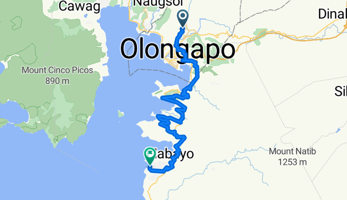 From Olongapo City to Morong