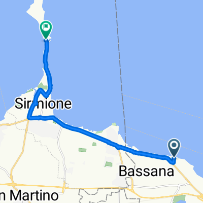 Località Fornaci 9A to Viale Guglielmo Marconi