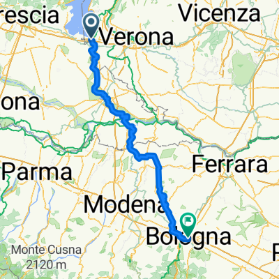 1 Gardasjön – Bologna