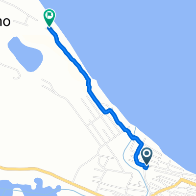 De Rua Cândido Rodrigues a RUA DANIEL AUGUSTO GONDIM