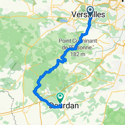 From Versailles to Dourdan