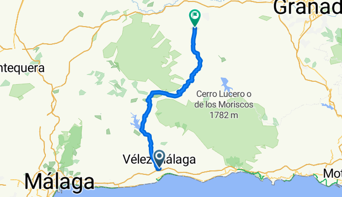 Vélez-Málaga - Moraleda de Zafayona