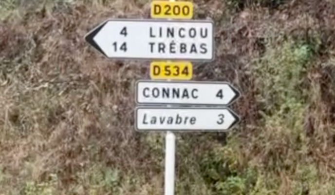 Photo 2 of the Bikemap route "Connac - Circle through Lincou and Réquista"