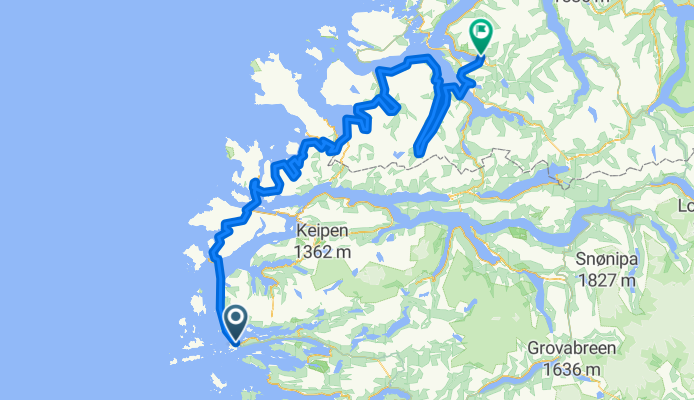 2D From Florø to Ørsta