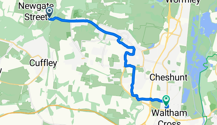 Newgate Street Village to Cedar Avenue