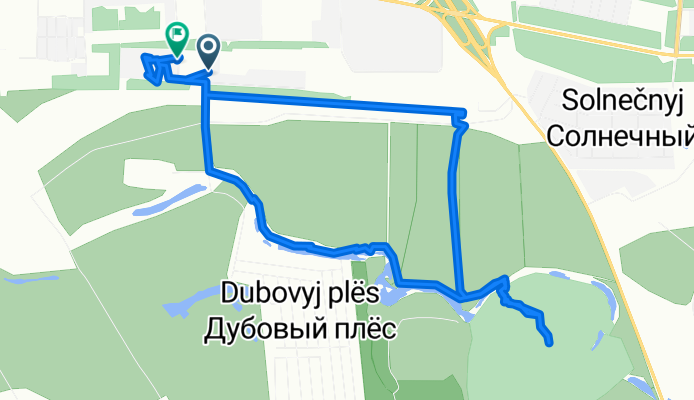 От проспект Гагарина 21/8 до улица Геннадия Донковцева