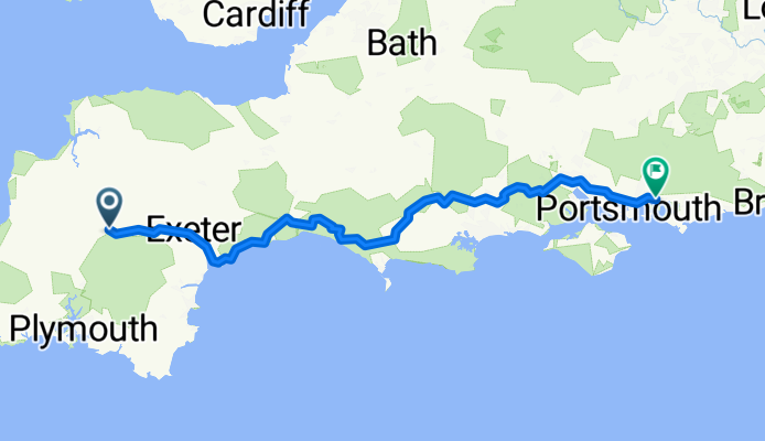 From Okehampton to Emsworth