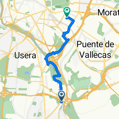 De Avenida de los Rosales a Calle de Téllez