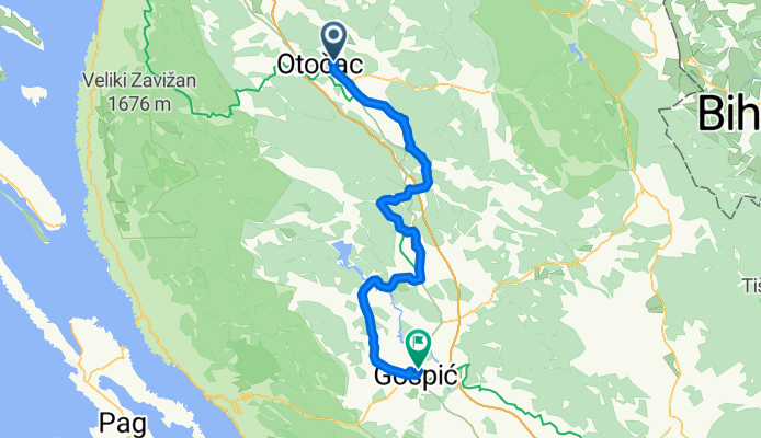 Route nach Budačka ulica 79A