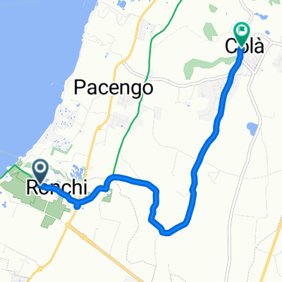 Via Giuseppe Verdi, Castelnuovo del Garda a Via Malcanton, Lazise