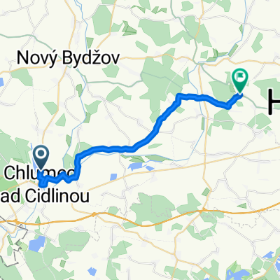 From Chlumec nad Cidlinou to Hrádek