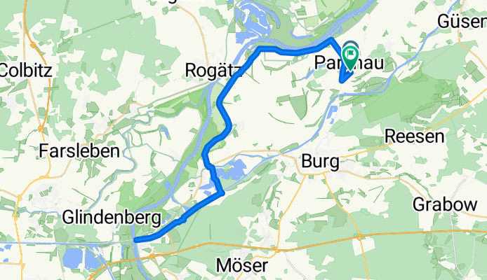 Parchau - Trogbrücke - Parchau