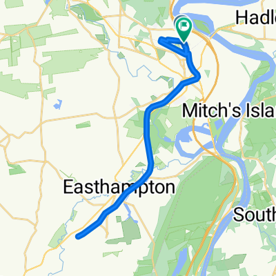 Day 1:  Manhan Rail Trail - Northampton, MA