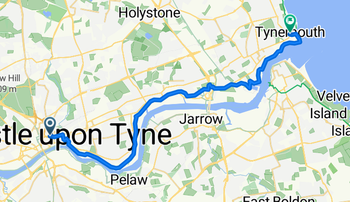 Back New Bridge Street, Newcastle Upon Tyne to Tynemouth, North Shields