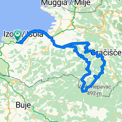 Vrtača to Abitanti to Belvedur to Marezige to Vrtača