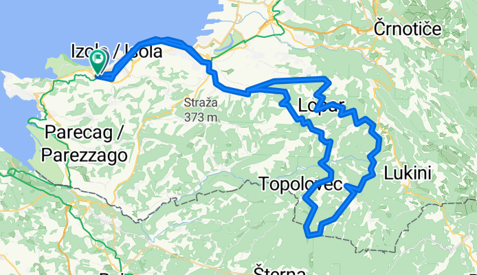 Vrtača to Abitanti to Belvedur to Marezige to Vrtača