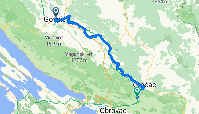 Gospić - Gračac