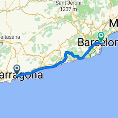 De Tarragona a Barcelona