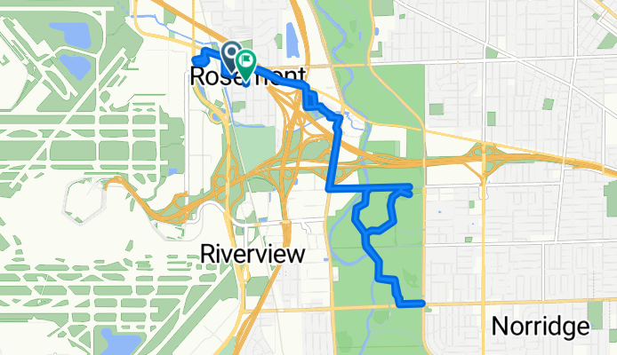 Rosemont Ave, Rosemont to Rosemont Ave, Rosemont