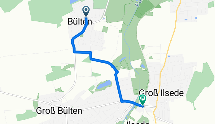 Dammweg nach Eichstraße